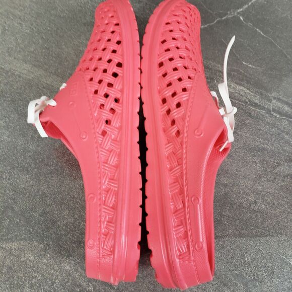 Barbara King Sole Steppers Shoes Small Dark Pink Slip On Gardening Slides - Picture 4 of 11